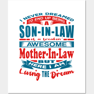 End Up Being A Son-In-Law Funny Husband Posters and Art